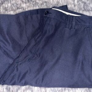 Men’s Navy Blue Dress Shorts by Solitude